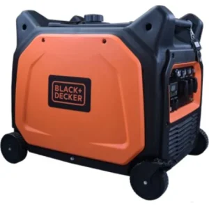Black+Decker groupe électrogène 6,5Kw essence 230V Inverter Insonorisé BXGNi6500E - Orange