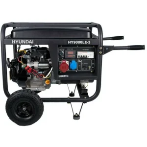 HYUNDAI Groupe Electrogène AVR 6600W HY9000LEK-3 - 8.2kVA