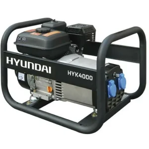 Hyundai groupe électrogène essence HYK4000, 2.7 kVA