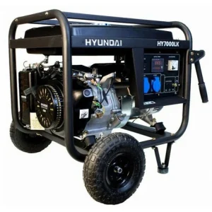 HYUNDAI Groupe électrogène moteur essence HY7000LK 5kVA monophasé