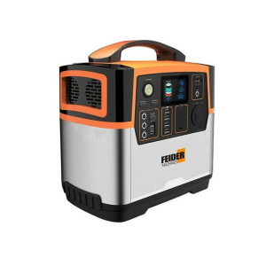 FEIDER Station d'energie 500 W - Capacité de la batterie 490Wh, 132600mAh - Jump Start 12V/100A Max FPS500